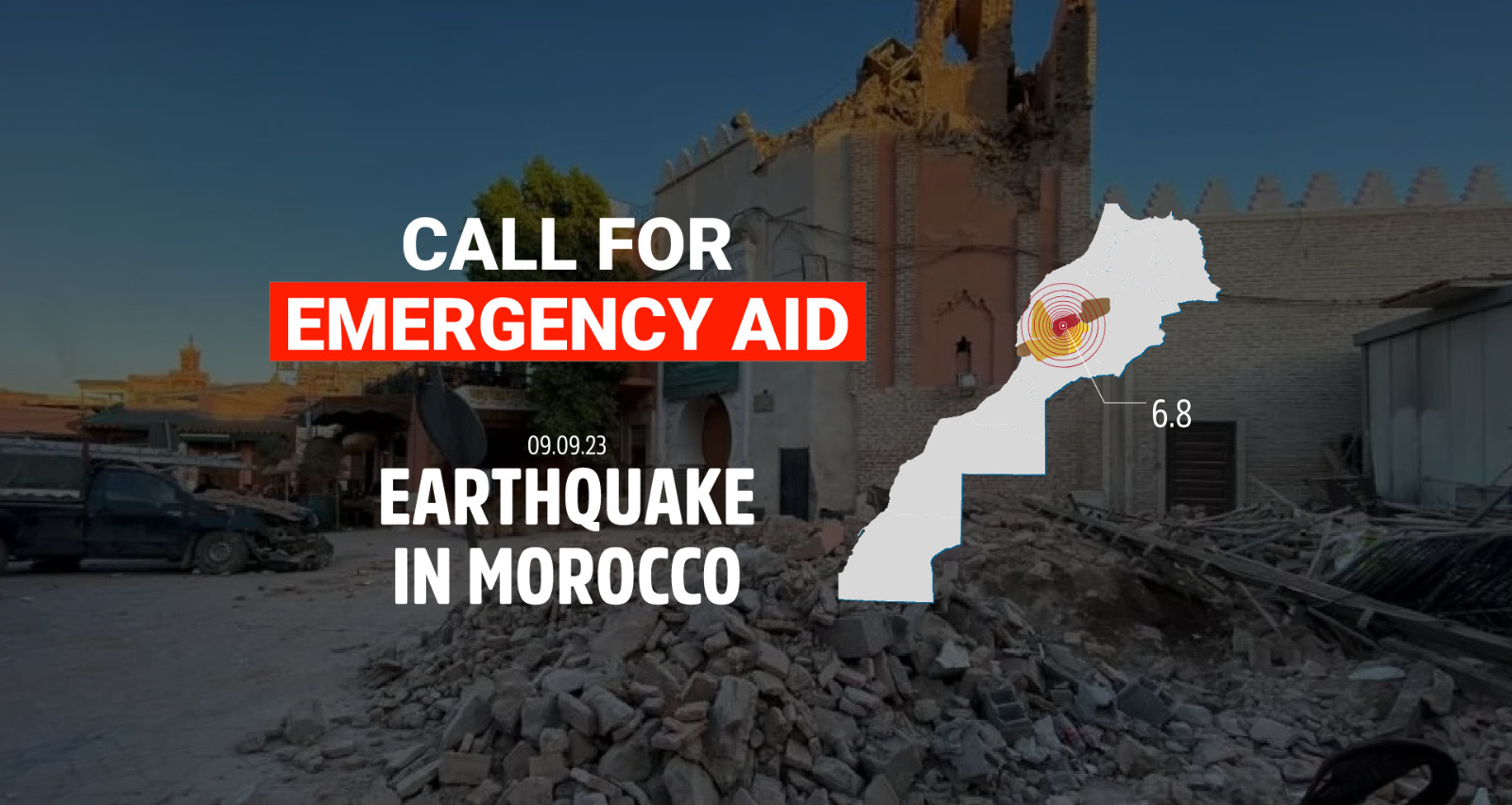 Morocco Earthquake: Emergency Humanitarian Appeal